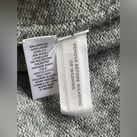 Anna Taylor LOFT Open Front Drop Shoulder Fine Knit Cardigan With Pockets - Picture 10 of 13